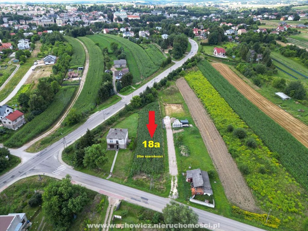 Działka budowlana na sprzedaż Miechów, Partyzantów 1  1 798m2 Foto 1