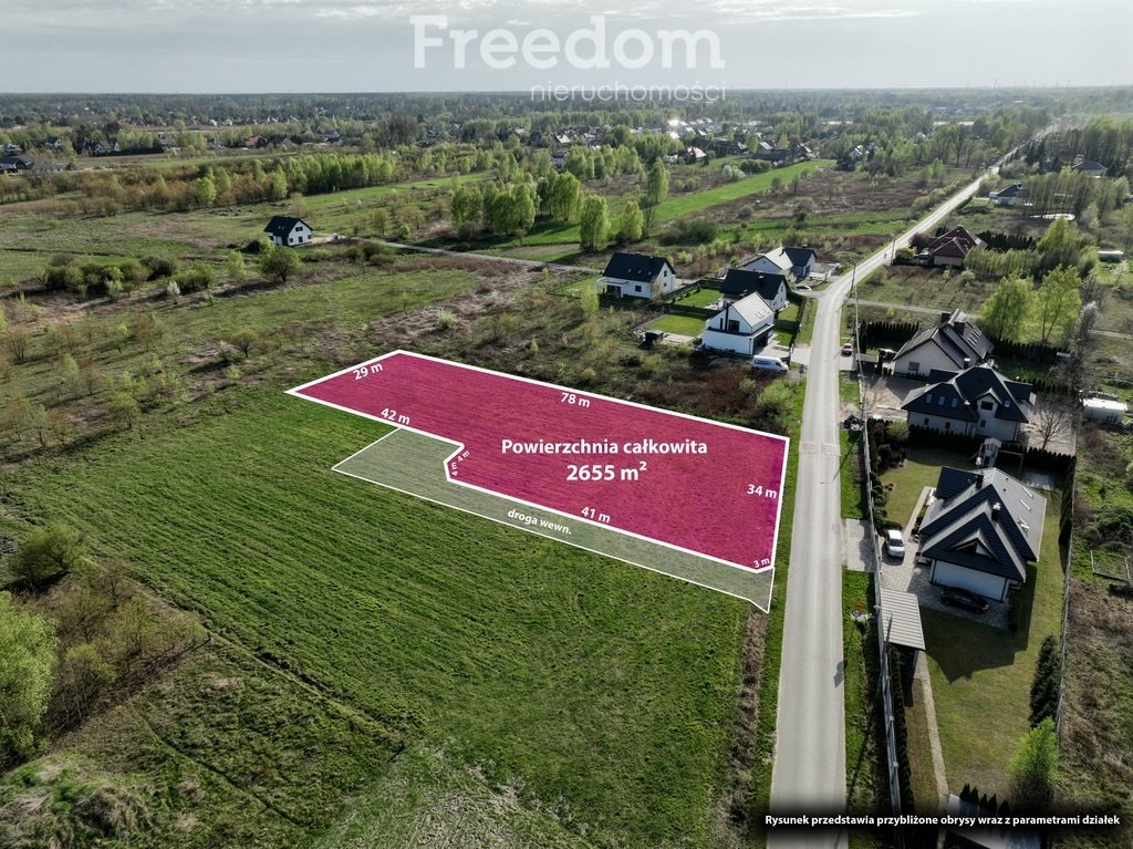 Działka budowlana na sprzedaż Kazimierów, Śliwkowa  2 655m2 Foto 1