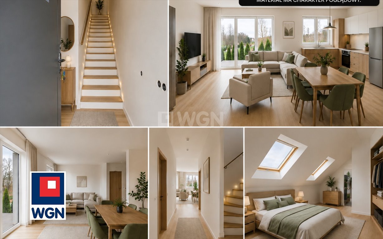 Dwupoziomowe mieszkanie 94 m² z balkonem w Łagowie polecam Łagów Lubuski, Łagów Lubuski  94m2 Foto 1