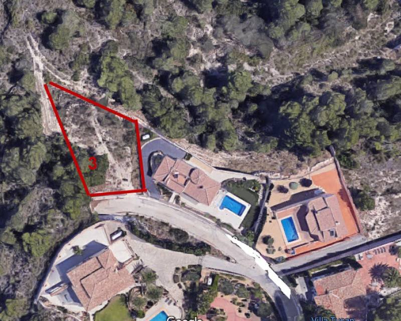 Działka budowlana na sprzedaż Hiszpania, Moraira, Hiszpania, Moraira  1 280m2 Foto 4