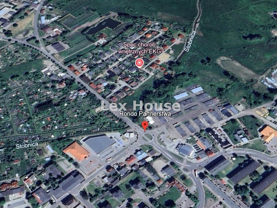 Działka pod biznes w centrum Choszczna z projektem marketu Choszczno  5 800m2 Foto 1