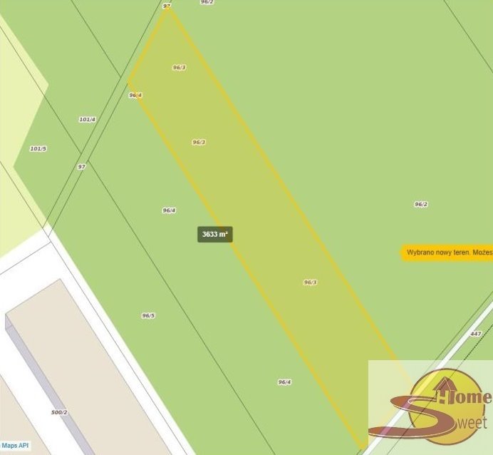 Zapraszam: Działka 8800 m² z lasami i pastwiskami w Wsoli Wsola  8 800m2 Foto 1