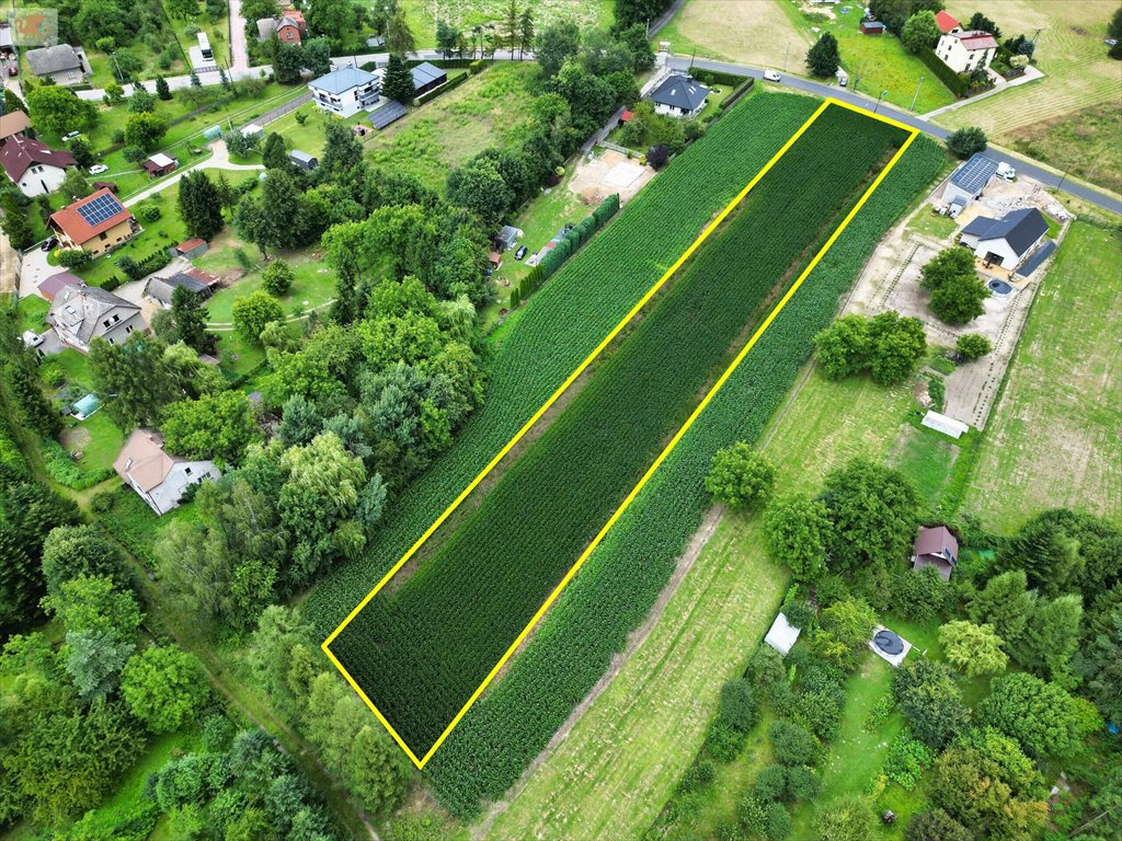 Działka 4218 m² w Brzeszczach (blisko zieleni i zabudowy): Brzeszcze: Nosala
