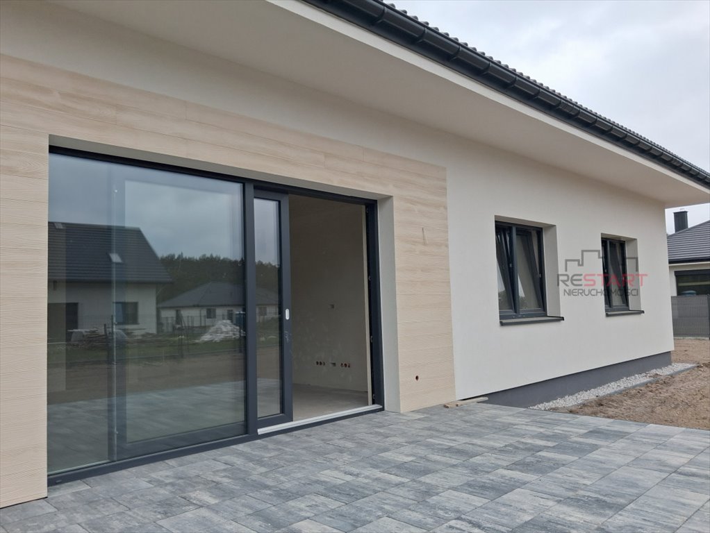 Nowoczesny dom 197 m² z lasem w oknach, gotowy do wykończenia Piskórka  197m2 Foto 1