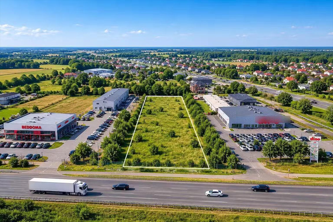 Na sprzedaż działka inwestycyjna 3 186 m² przy trasie S7 w Czosnowie Czosnów  3 186m2 Foto 1