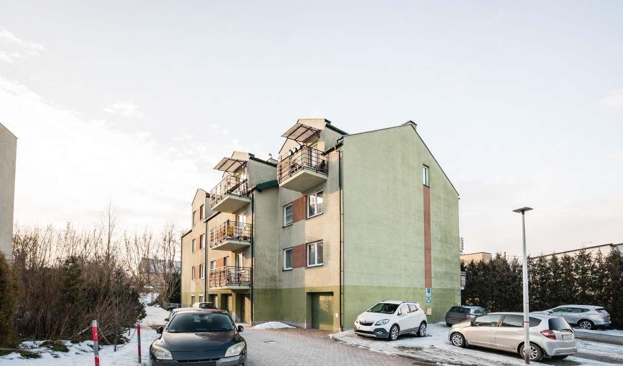 Gotowe do wejścia 2-pokojowe mieszkanie z balkonem i miejscem parkingowym Kraków, łagiewnik, Aleksandra Fredry  48m2 Foto 1