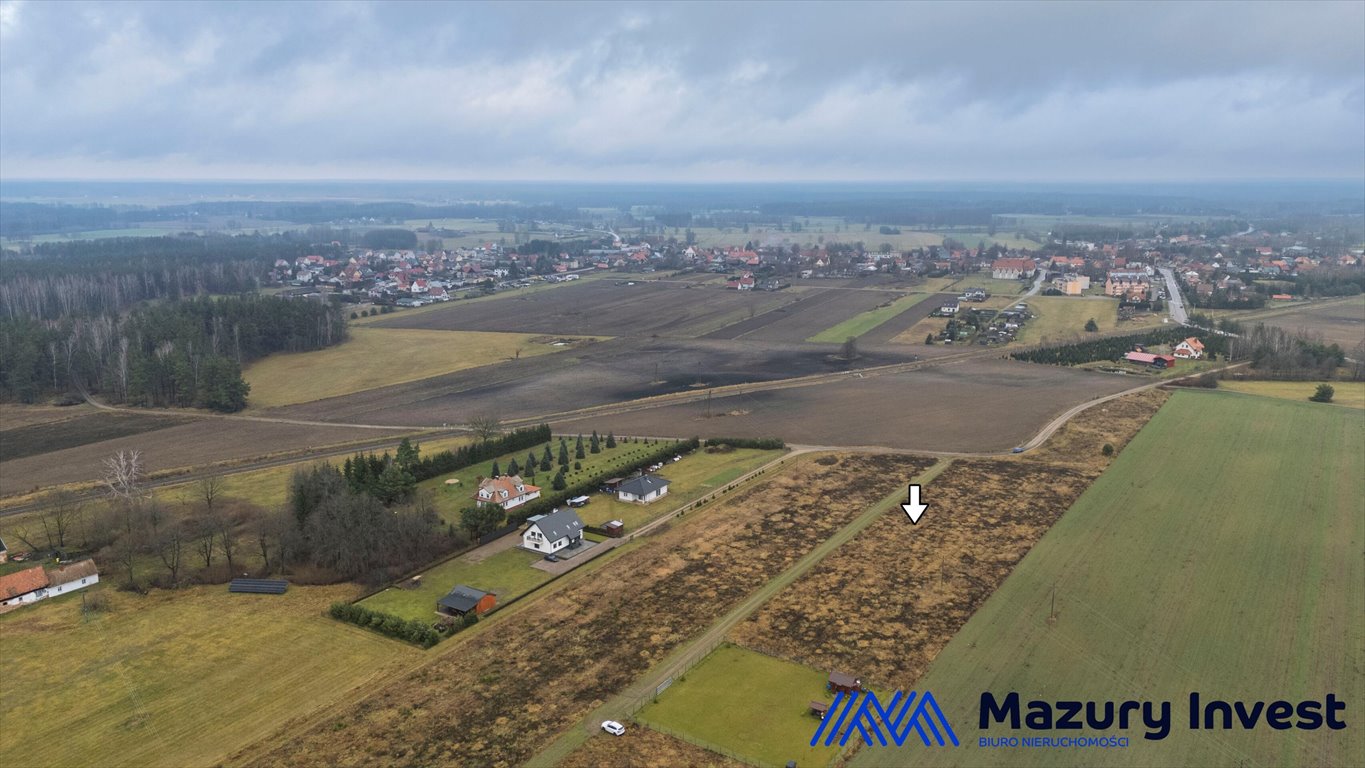Zapraszam do zakupu działek budowlanych 1433 m² w Świętajnie Świętajno  1 433m2 Foto 1