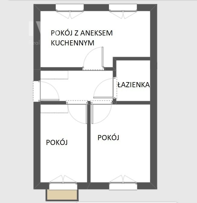 Mieszkanie trzypokojowe na sprzedaż Warszawa, Mokotów, Sielce  51m2 Foto 8