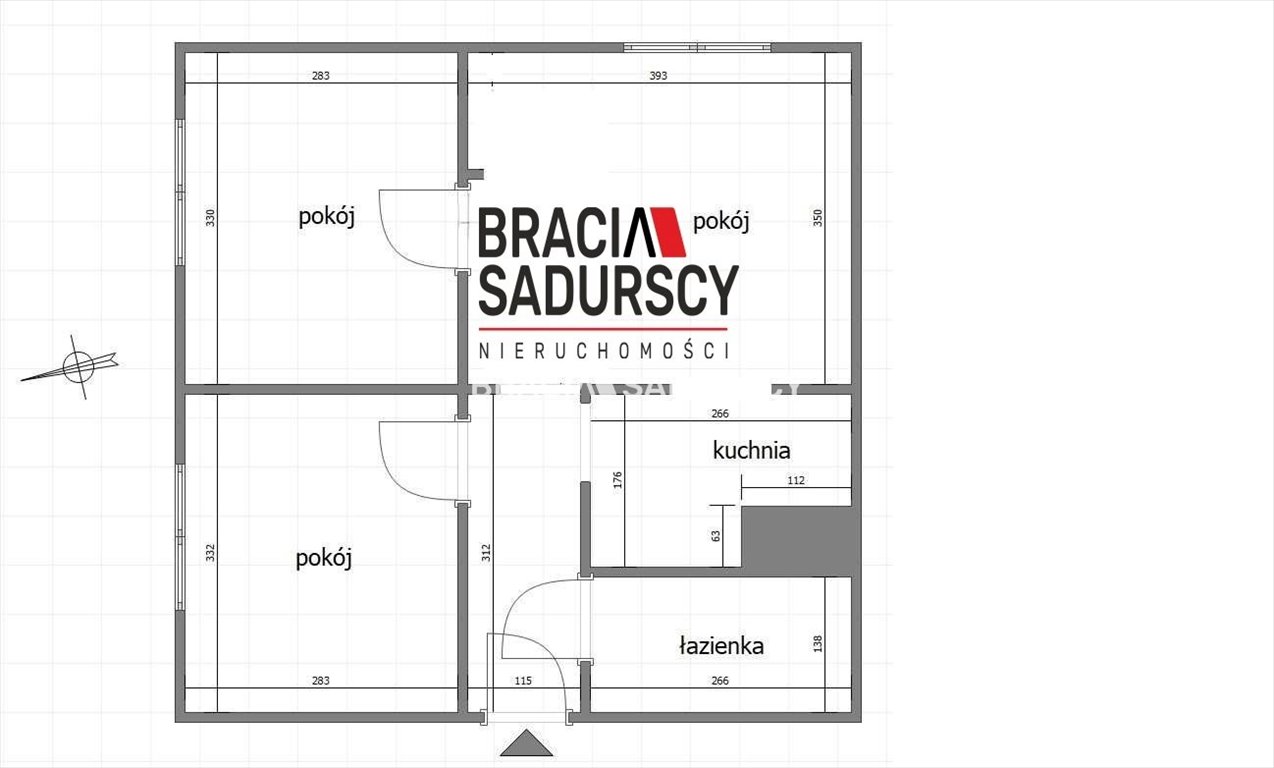 Mieszkanie trzypokojowe na sprzedaż Kraków, Bronowice, Bronowice Małe, Bronowicka  45m2 Foto 3