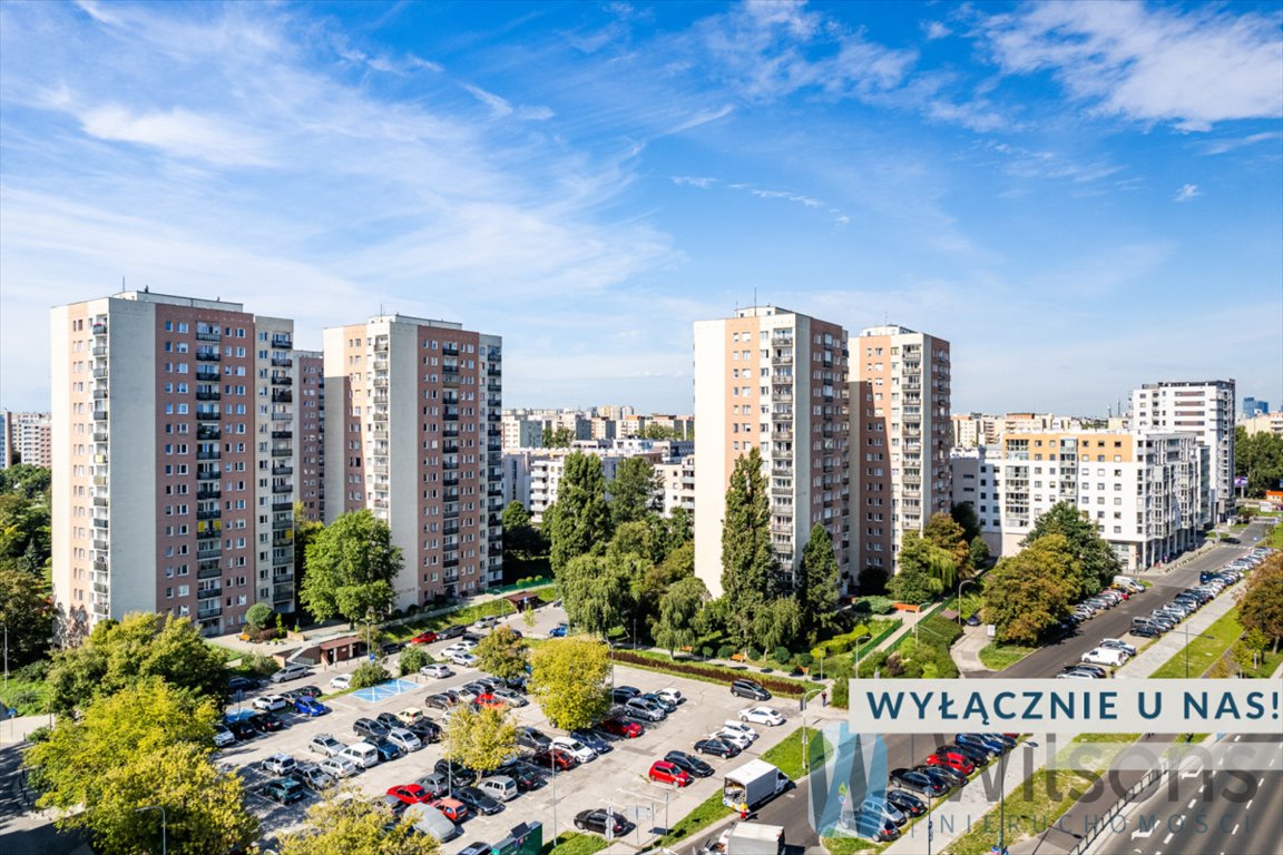 Przestronne 43,8 m² na Mokotowie - widok z 9 piętra Warszawa, Mokotów, Iberyjska  44m2 Foto 1