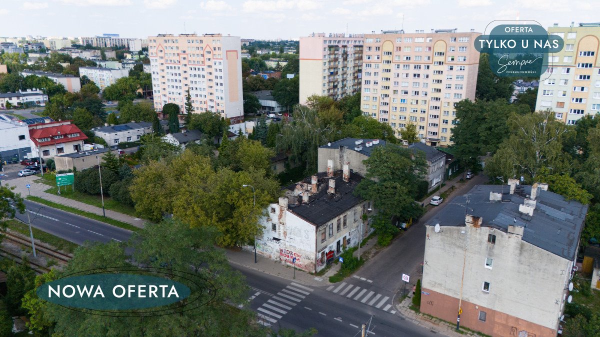 Działka budowlana na sprzedaż Łódź, Górna, Antoniego Edwarda Odyńca  766m2 Foto 5