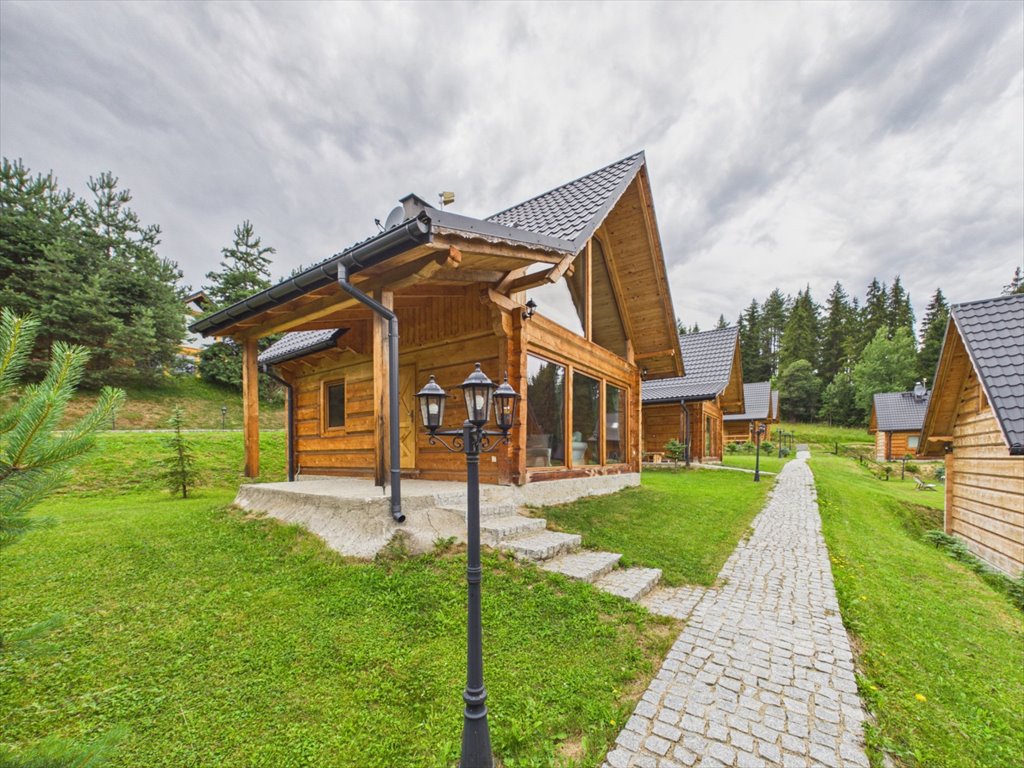 Urokliwy dom rekreacyjny z dostępem do basenów i SPA zapraszam Łapsze Niżne, Leśna  67m2 Foto 1
