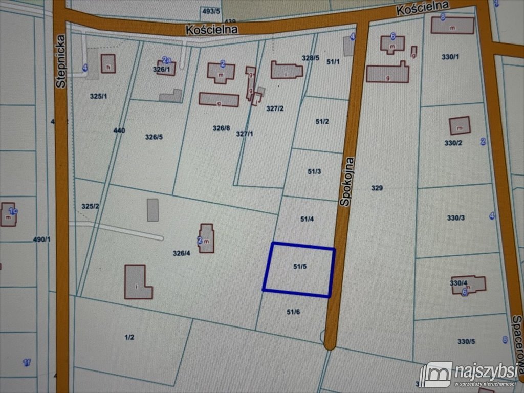 Działka budowlana na sprzedaż Krępsko  1 205m2 Foto 1