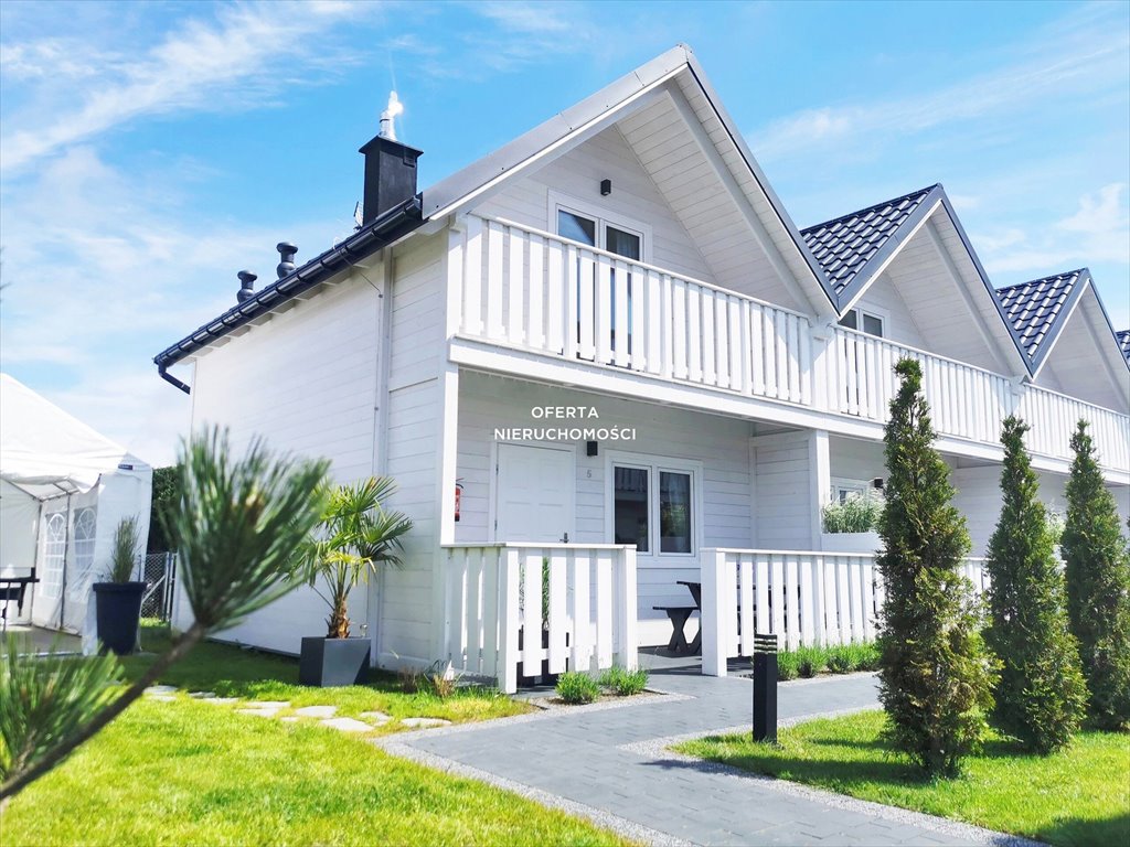 Atrakcyjny ośrodek domków nad morzem, 8 drewnianych domków Ustronie Morskie, Morska 5  415m2 Foto 1