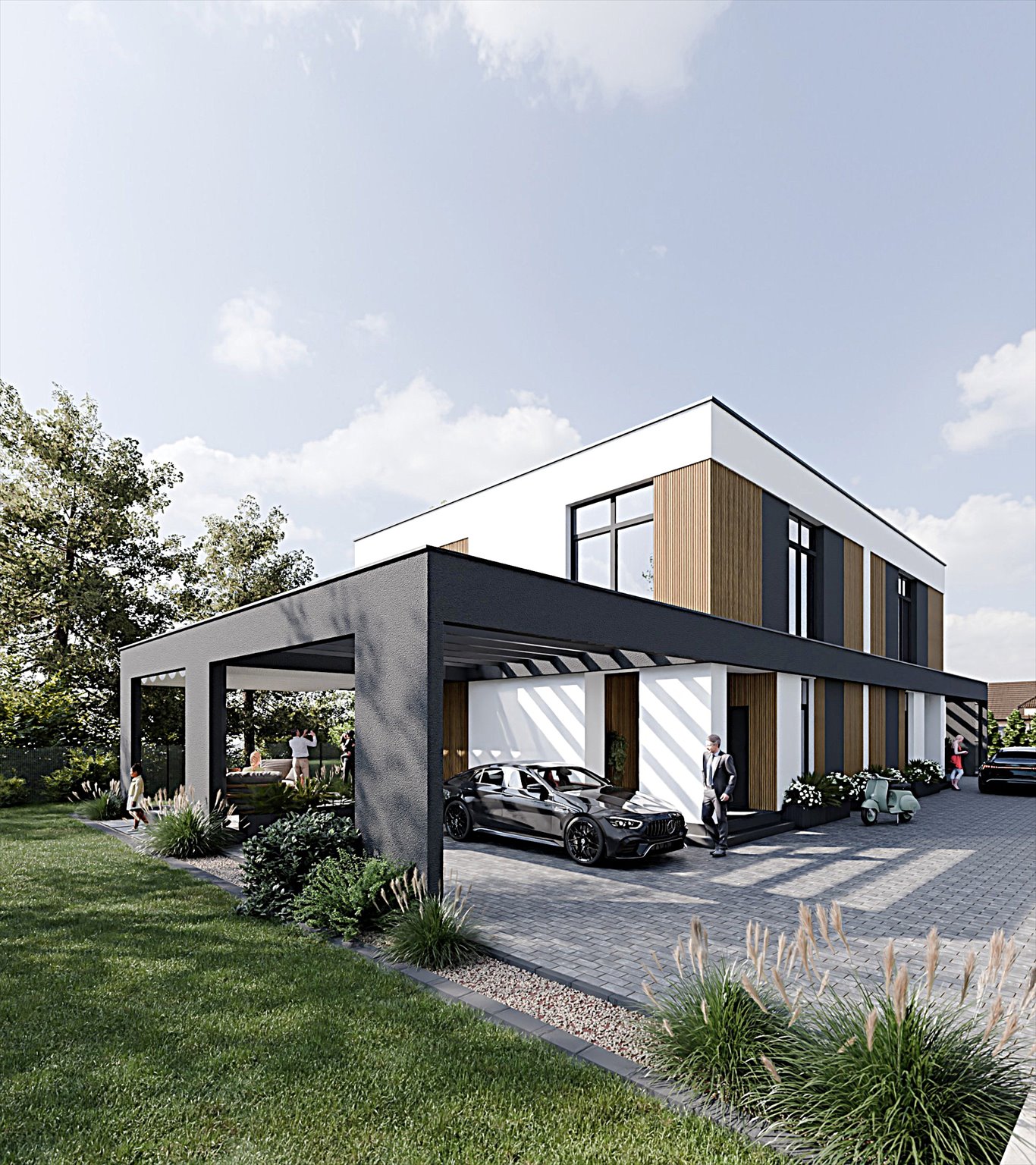 Sprzedam nowoczesny bliźniak z ogrodem 240 m² w Warszawie Warszawa, Białołęka, Zdziarska  142m2 Foto 1