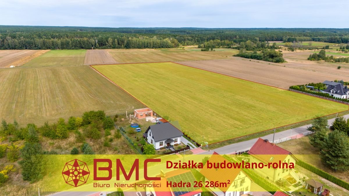 Działka budowlana na sprzedaż Hadra, Szkolna  28 288m2 Foto 1