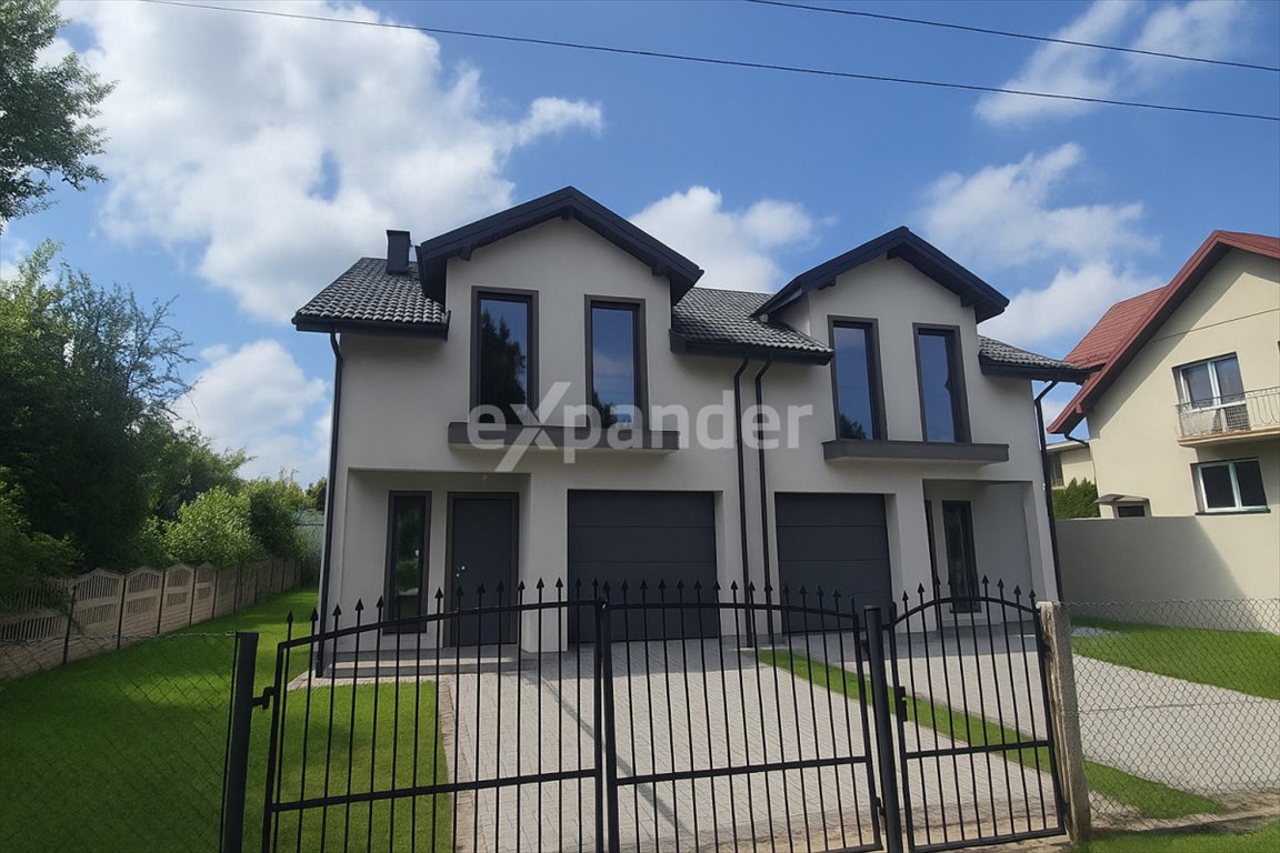 Nowoczesny dom bliźniak 138m2 z garażem i ogrzewaniem podłogowym Częstochowa, Stradom  139m2 Foto 1