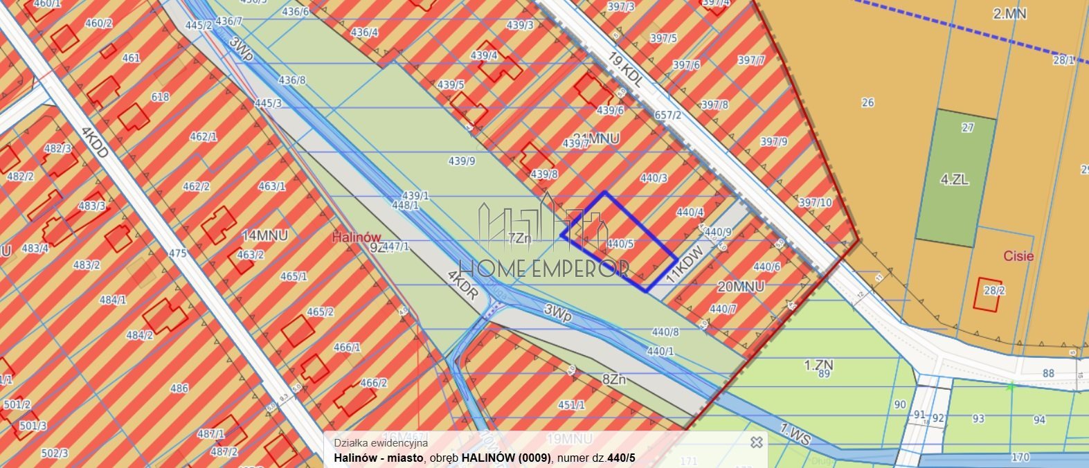 Działka budowlana na sprzedaż Halinów, Powstania Styczniowego  1 077m2 Foto 1