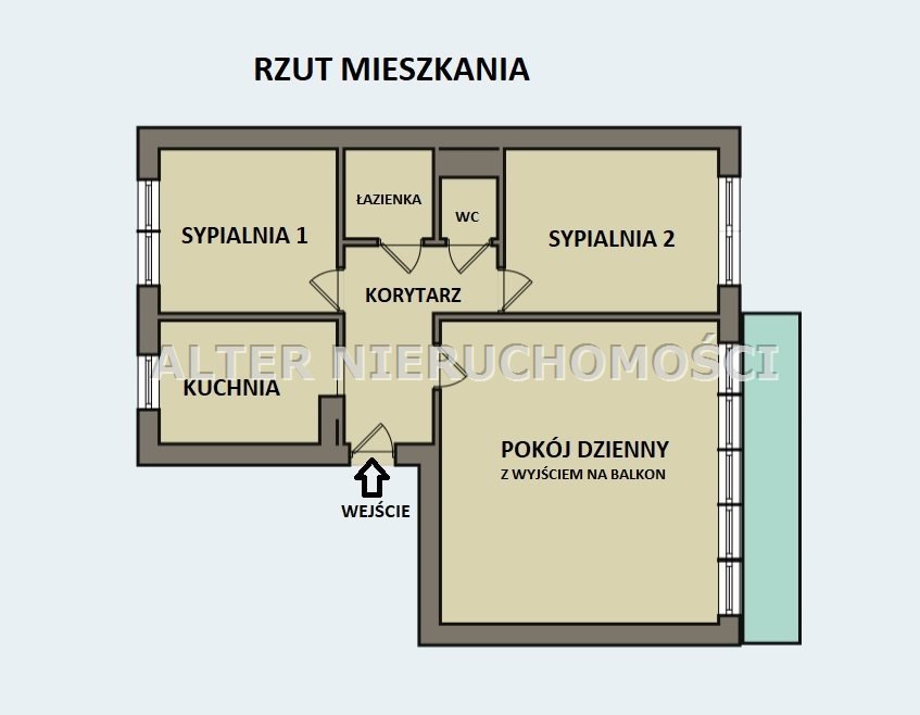 Mieszkanie trzypokojowe na sprzedaż Białystok, Wysoki Stoczek  60m2 Foto 15