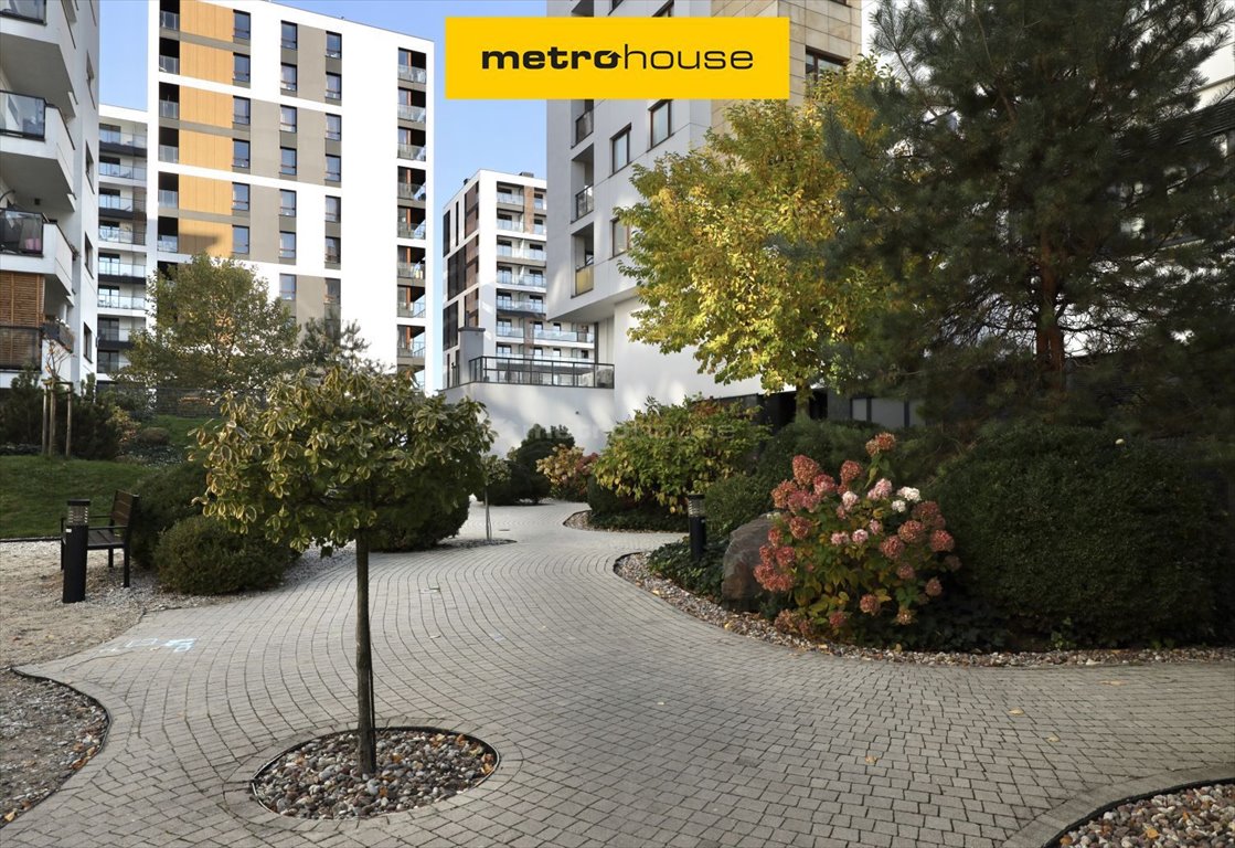 Nowoczesne 2-pokojowe mieszkanie z ogrodem japońskim i panoramicznym widokiem Warszawa, Ursynów, Kłobucka  32m2 Foto 1