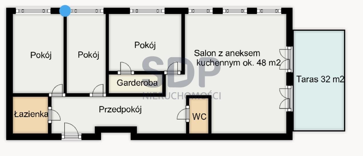 Mieszkanie czteropokojowe  na sprzedaż Wrocław, Stare Miasto, Szczepin, Długa  129m2 Foto 2