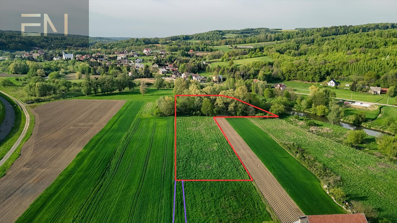 Działka budowlana na sprzedaż Strzyżów  10 135m2 Foto 1