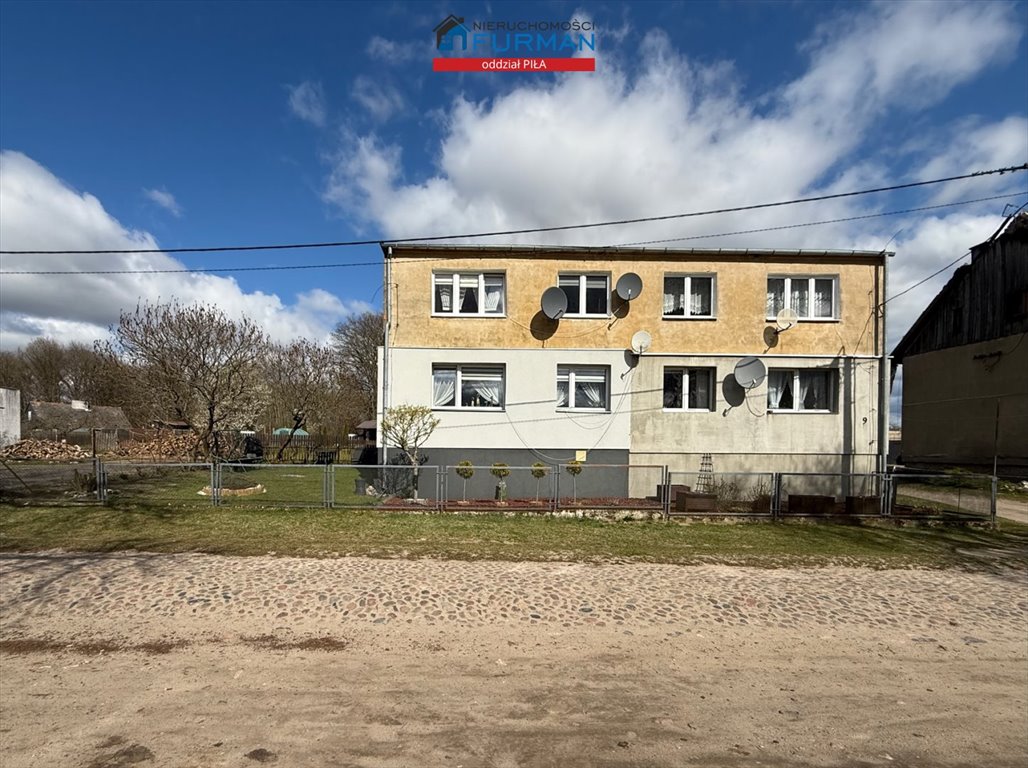 Bezczynszowe 2 pokoje w spokojnej wsi z garażem i piwnicą Drzonowo Wałeckie, Drzonowo  54m2 Foto 1