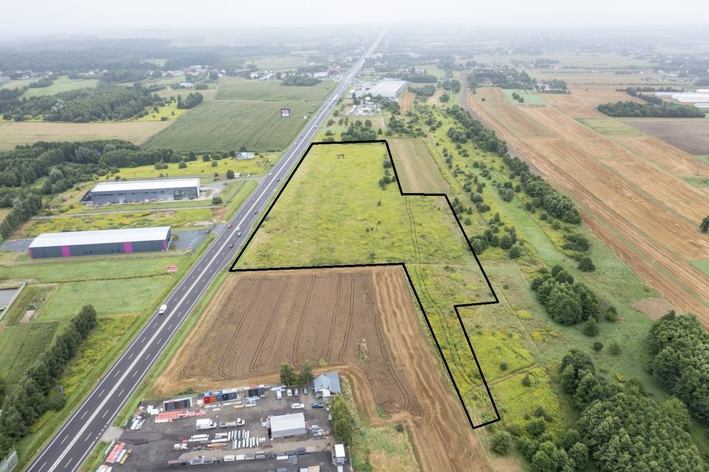 Działka usługowa 3,8 ha przy E40 z mediami - polecam Rzeszów  37 865m2 Foto 1