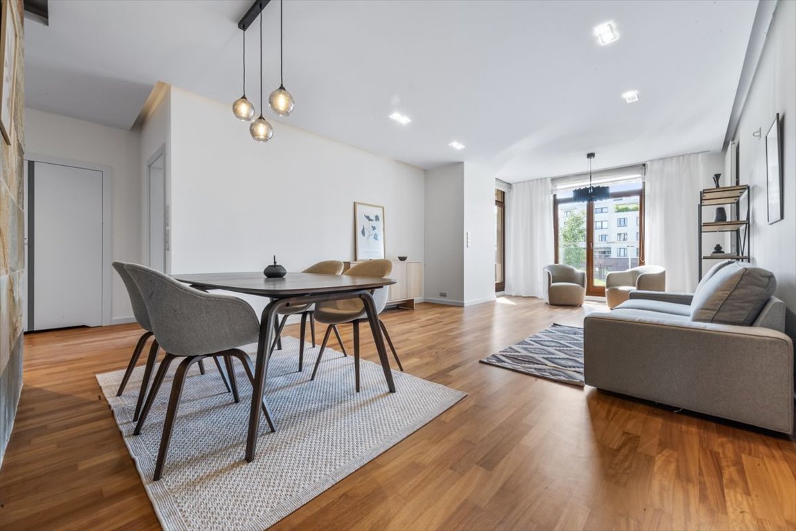 Mieszkanie czteropokojowe  na wynajem Warszawa, Wilanów, Sarmacka  106m2 Foto 1