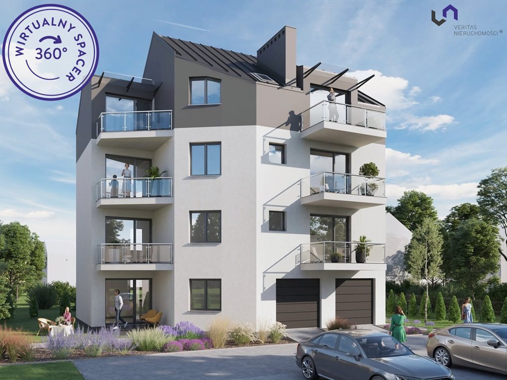 Do sprzedania nowoczesne 3-pokojowe mieszkanie z balkonem i komórką Gliwice, Sośnica, Korczoka  57m2 Foto 1