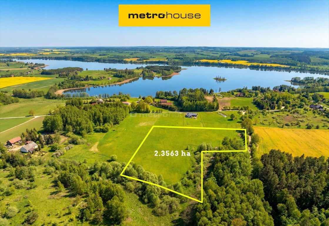 Działka 23 563 m² pod zabudowę nad jeziorem Blanki - polecam! Suryty  23 563m2 Foto 1
