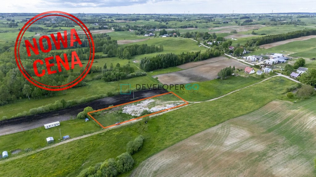 Na sprzedaż działka 3288 m² z projektem domu i mediami Dębowo  3 288m2 Foto 1