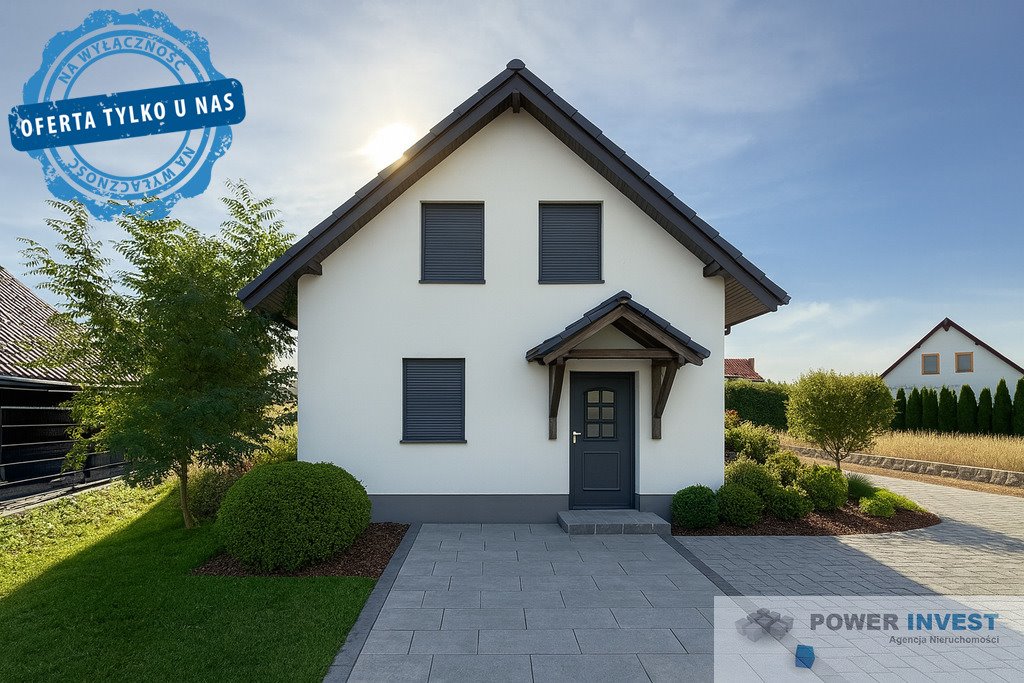 Dom w stanie surowym z możliwością wykończenia, 78,94 m² Dominice  119m2 Foto 1