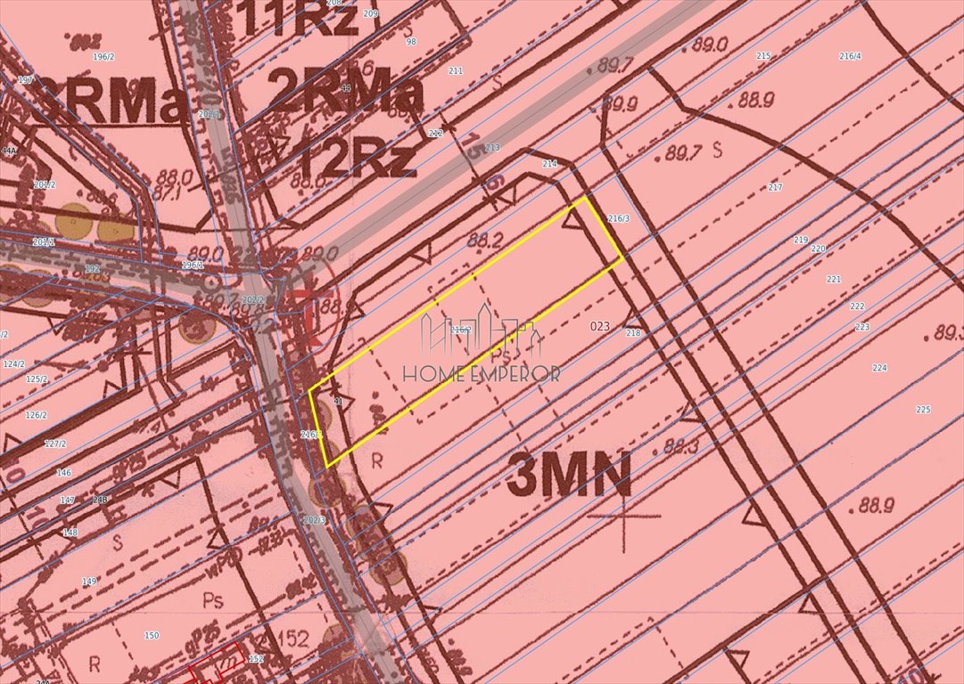 Działka budowlana na sprzedaż Dębówka  1 929m2 Foto 1