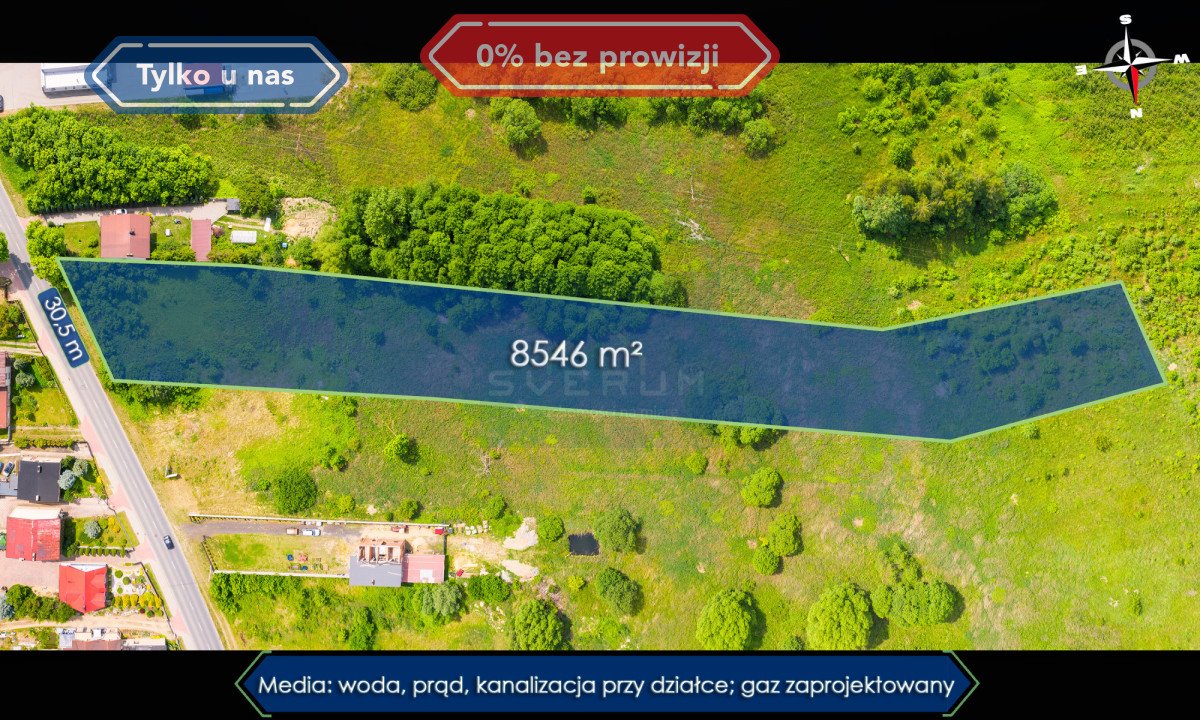 Działka budowlana na sprzedaż Kłobuck, Stanisława Staszica  8 546m2 Foto 1