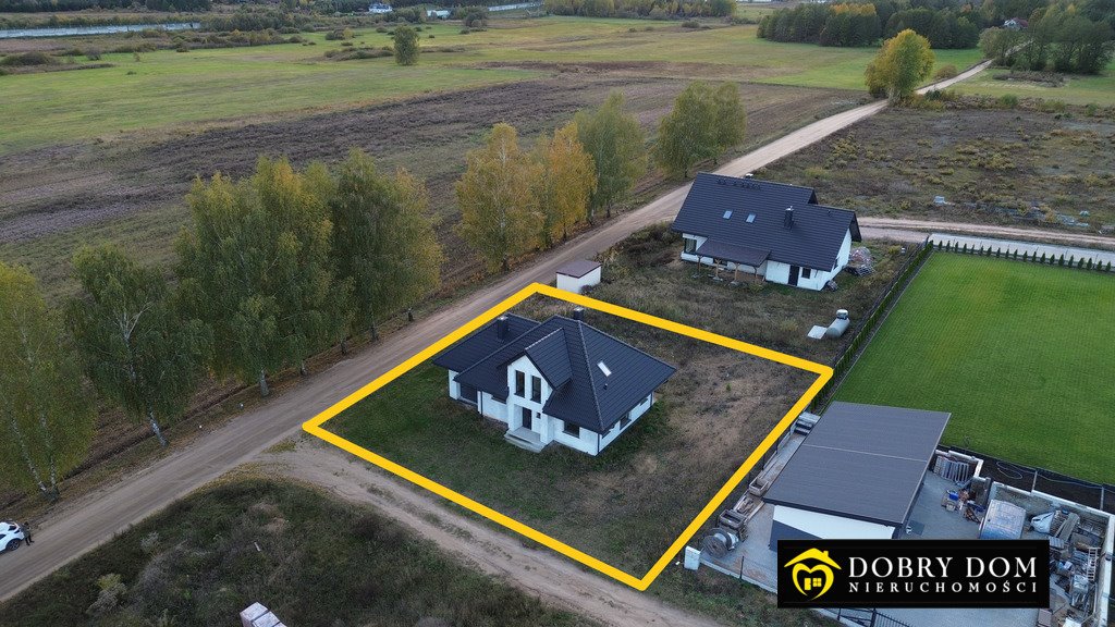 Dom z potencjałem, 144 m², surowy zamknięty, 890 m² działki Wasilków  144m2 Foto 1