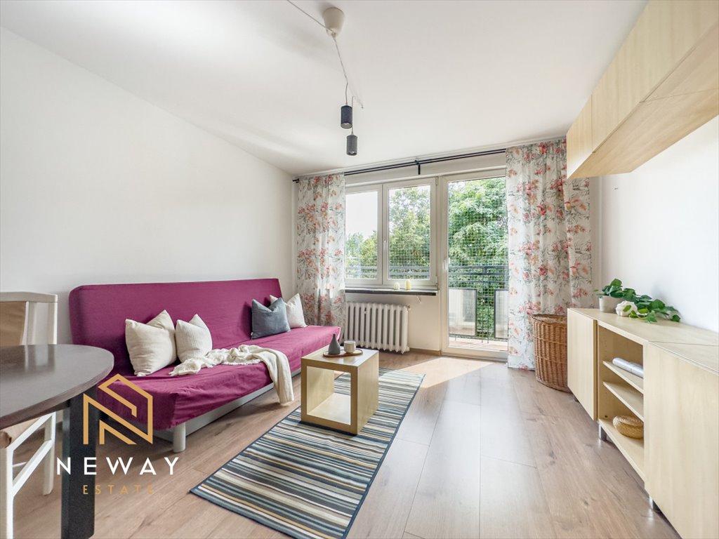 Wynajmę jasne 2-pokojowe mieszkanie 40 m² z balkonem w Krakowie Kraków, ks. Kazimierza Siemaszki  40m2 Foto 1