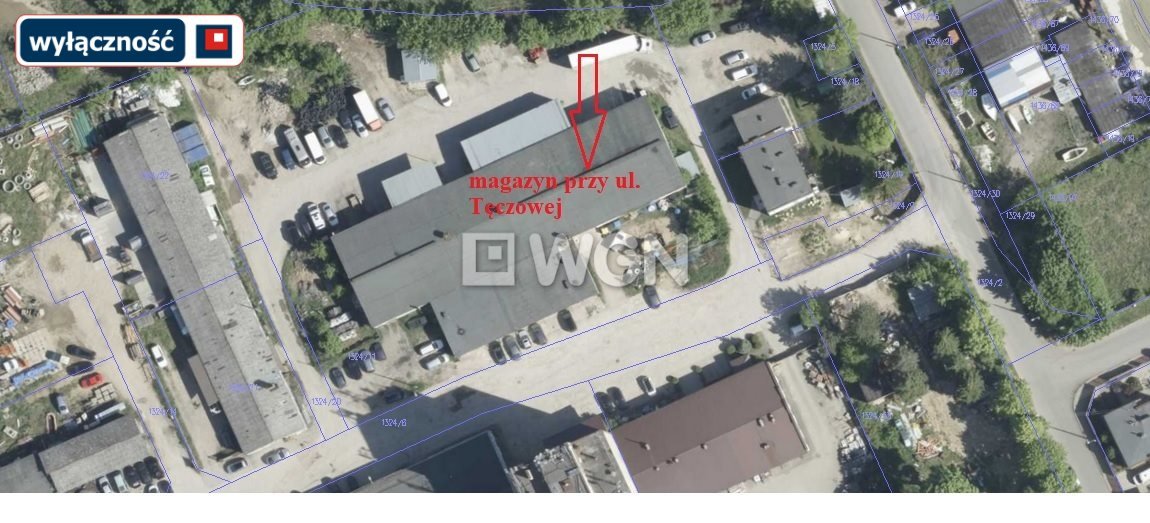 Hala magazynowa 200 m² z dużym placem, Ełk Zatorze Ełk, Zatorze, Tęczowa  200m2 Foto 1