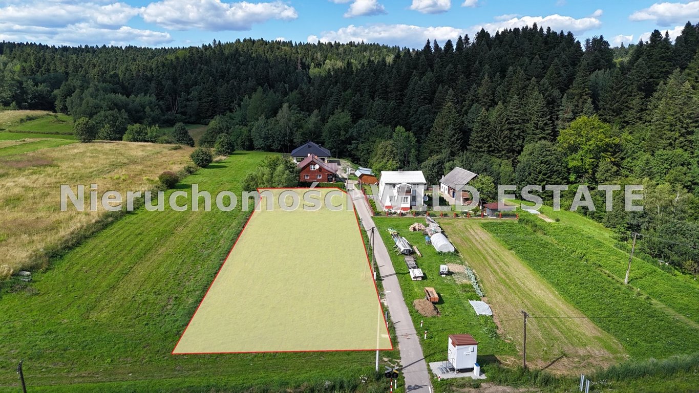 Na sprzedaż działka 2100 m² z mediami i warunkami zabudowy Lesko, Jankowce  2 100m2 Foto 1