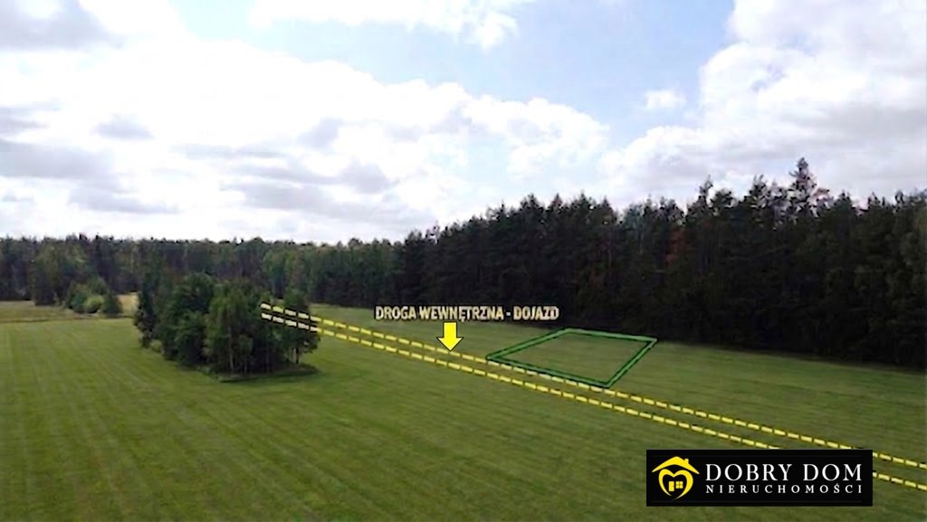 Do sprzedania działka 1050 m² w Pomigaczach - spokój i media Pomigacze  1 050m2 Foto 1