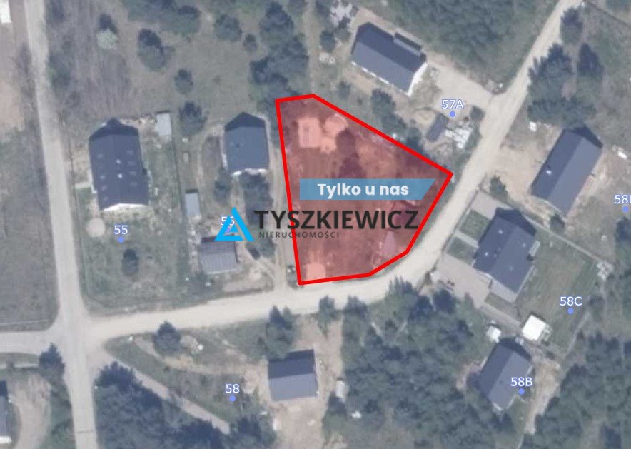 Działka budowlana na sprzedaż Czerniewo  1 255m2 Foto 1