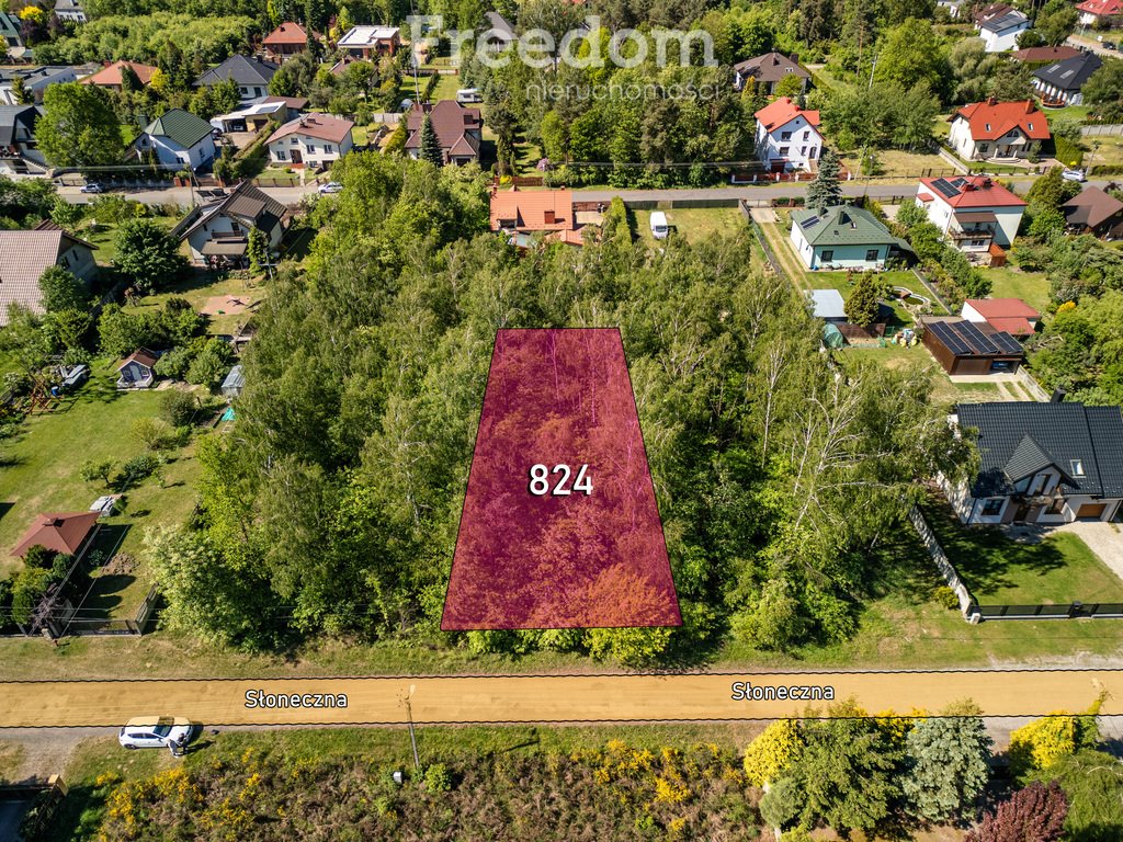 Działka budowlana na sprzedaż Blok Dobryszyce, Słoneczna  801m2 Foto 4