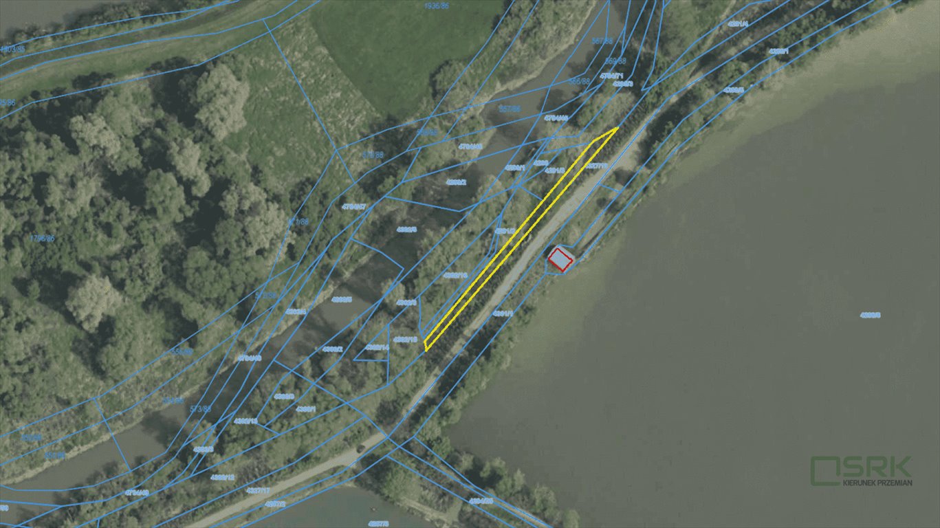 Działka nad Wisłą 362 m² – idealna pod inwestycję Czechowice-Dziedzice, Czechowice-Dziedzice, wał rzeki Wisły  362m2 Foto 1