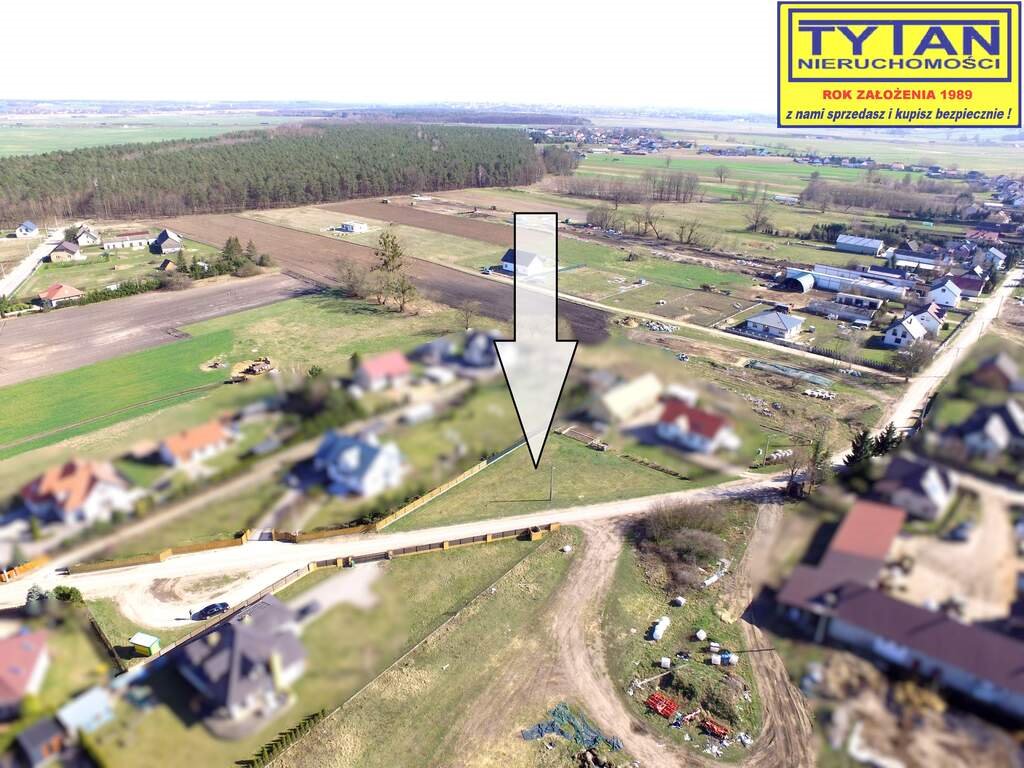 Działka budowlana na sprzedaż Jednaczewo, Łomżyńska  1 105m2 Foto 1