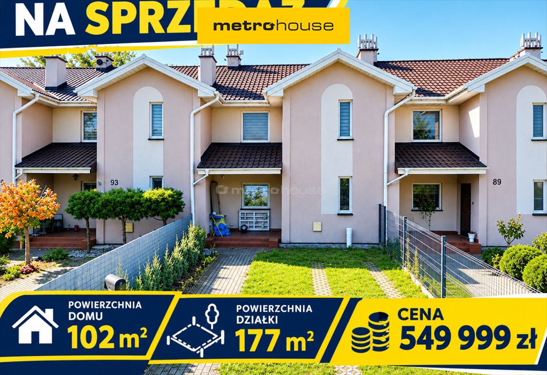Funkcjonalny dom 102 m² w Muninie (działka 177 m²) Munina  102m2 Foto 1