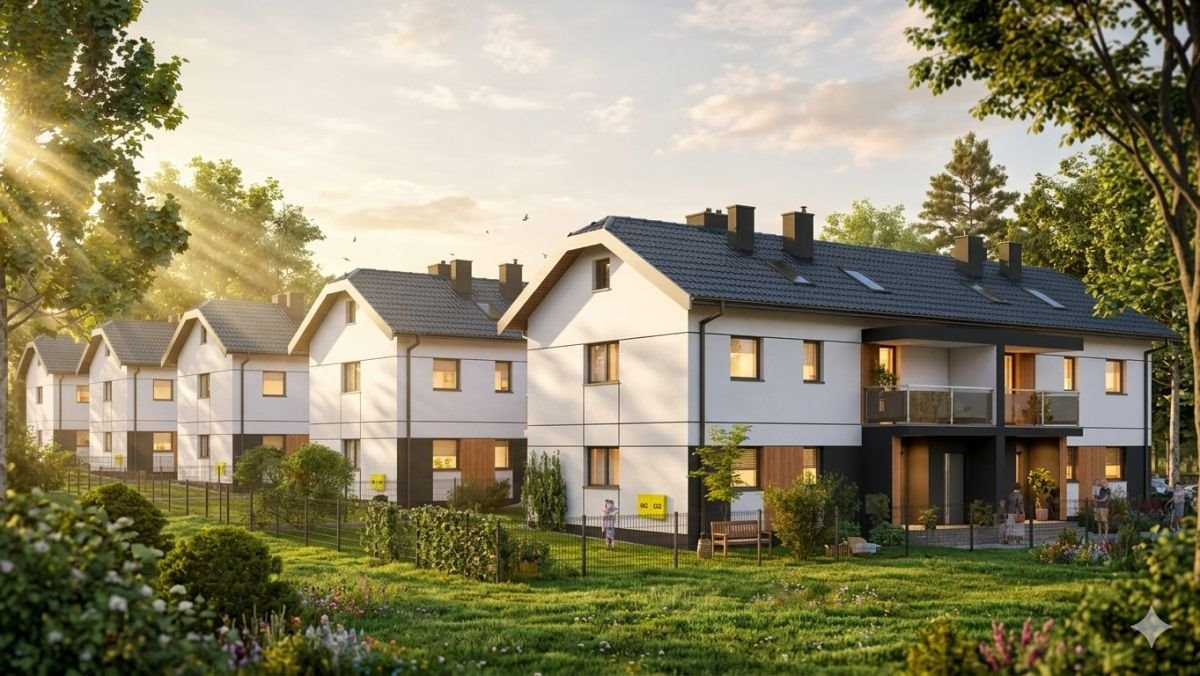 Do sprzedania nowoczesne mieszkanie z dużym ogrodem 60 m² w Rzeszowie Rzeszów, Słocina, Słocińska  60m2 Foto 1