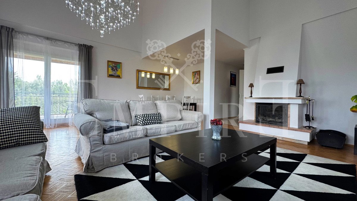 Luksusowy dwupoziomowy apartament 165 m² z tarasem i wysokim sufitem Warszawa, Ursynów, Fosa  165m2 Foto 1