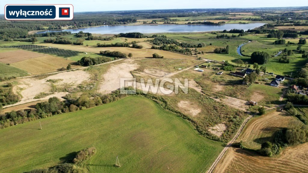 Działka budowlana 1275 m² z warunkami zabudowy - widok na łąki Straduny, Wrzosowa  1 275m2 Foto 1