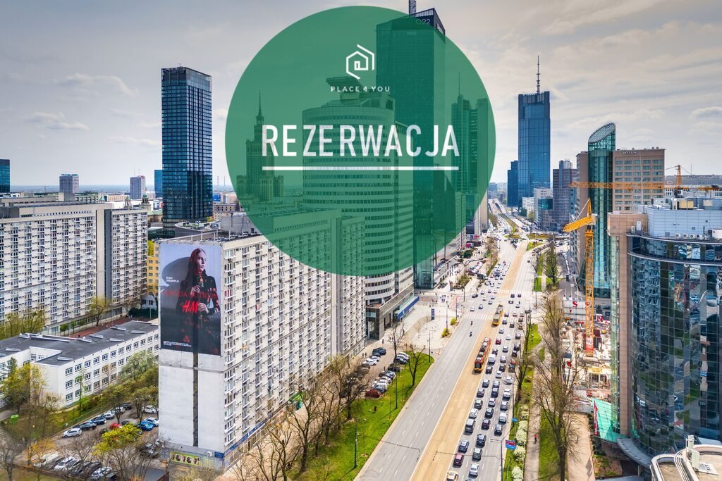 Dwupokojowe mieszkanie z balkonem i parkingiem w centrum Warszawy Warszawa, Śródmieście, Aleja Jana Pawła II  39m2 Foto 1