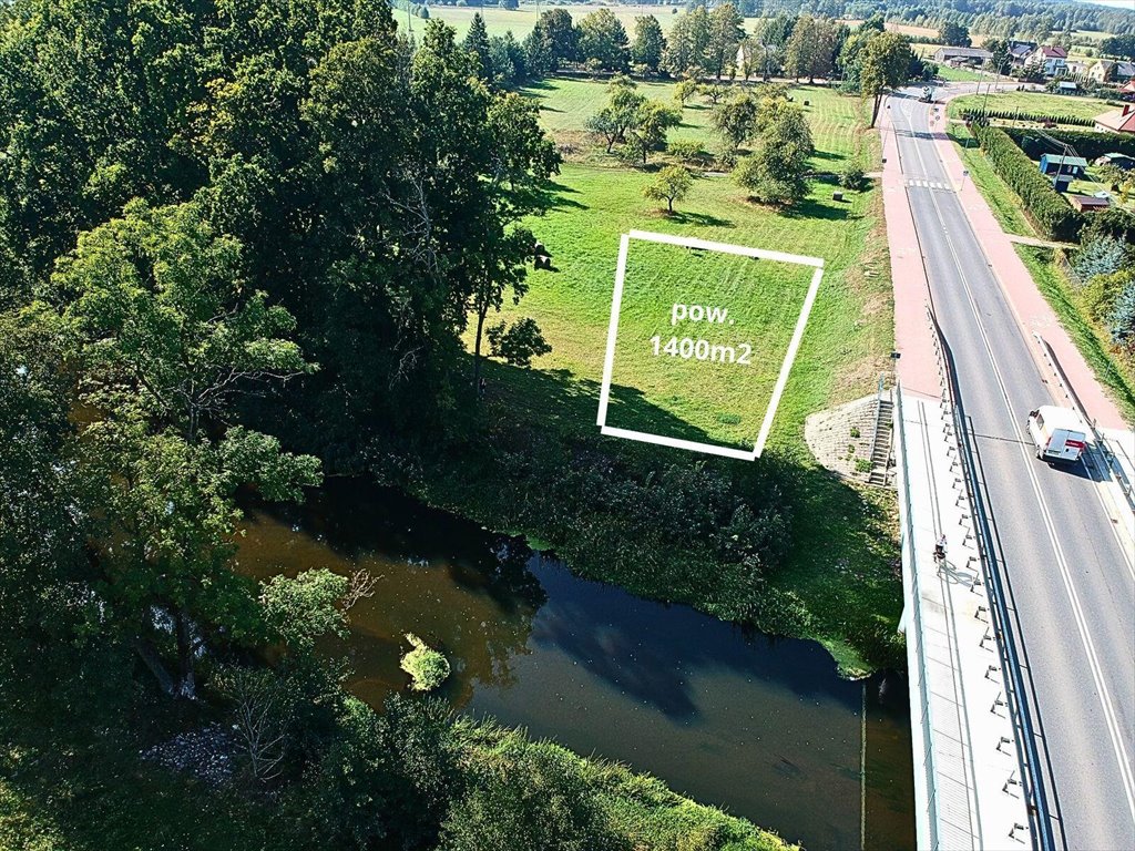 Działka budowlana na sprzedaż Drężewo  1 400m2 Foto 2